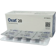 Oxat 20 mg Tablet 10's Strip image