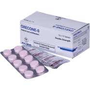 Oxecone-S 400 mg Plus 400 - 10's Strip Tablet image