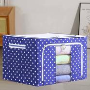 Oxford Cloth Large Capacity Fabric Box Storage Basket Blue icon