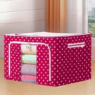 Oxford Cloth Large Capacity Fabric Storage Box Storage Basket Red icon