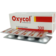 Oxycol 300mg Tablet 4's Strip image