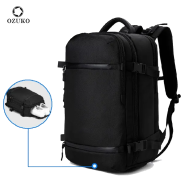 Ozuko 8983 Mochilas Escolar Juvenil Trekking Smiggle School Bags Backpacks Set Smart Sports Backpack For Student (20*29*47cm 1.5 kg) image