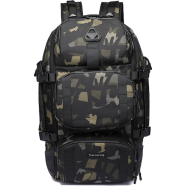 Ozuko 9386 Multi Pocket Hiking Travel Backpack (Camo) image