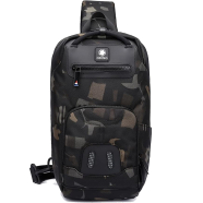 Ozuko 9420 Single Shoulder Crossbody Bag (Camo) image