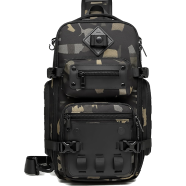 Ozuko 9585 Crossbody Bag With Camera Tripod Storage (Camo) image