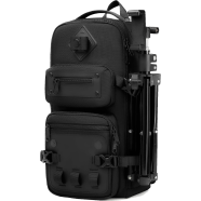 Ozuko 9585 Crossbody Bag With Camera Tripod Storage (Black) image