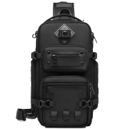 Ozuko 9585 Tactical Style Edc Sling Bag With Tripod Holder (20*17*39 0.9 kg) image