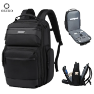 Ozuko 9770 Travel Polyester Laptop Backpacks For Men Waterproof 2024 Hot Item Lightweight Casual School Bag Business Backpack (50*25*34cm 1.85 kg) image