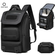 Ozuko 9840 Men'S Outdoor 28 Liter Travel Backpack New Style Assault Pack Hydration Tube Port Multiple Attachment Points Zipper (54*18*30cm 1.5 kg) image