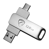 PC Power P128 128GB 2 in 1 Type-C USB 3.2 Pendrive image
