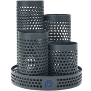 PH Charcoal Multi-Round Desk Companion Pen Holder image