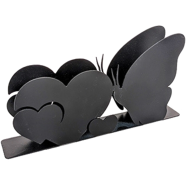 PH Flower and Love Shape Laser-Cut Metal Tissue Holder image