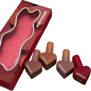 PINKYFOCUS Velvet Matte Lipstick Set-4pcs image