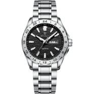 POEDAGAR 683 Watch for Man Elegant Date Week Waterproof Luminous Men Watch Quartz Stainless Steel Sports Men's Watches image