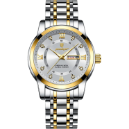 POEDAGAR 936 Fashion Luminous Quartz Watch For Men image