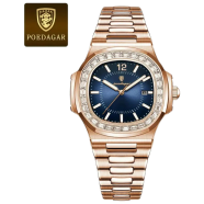 POEDAGAR Luxury Quartz Watch For Men image