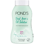 POND'S Dual Acne And Oil Solution Ultra Matte Facial Powder 50 gm with Tea Tree Oil, CICA image