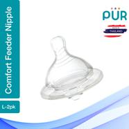 PUR Comfort Feeder Wide Neck Nipple (Large) image