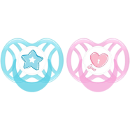 PUR Orthodontic Silicone Soother 0-6 months - 14041