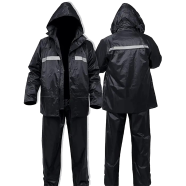 PVC Raincoat Set Jacket And Trouser Set image