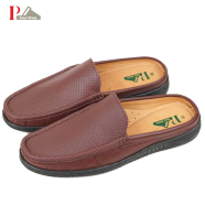 Pa-Your Shoe Maroon Dice Half Loafer image