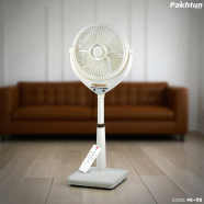 Pakhtun Louver 14-Inch High Speed Pedestal Stand Fan With Remote image