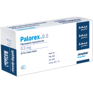 Palorex 0.5 mg Tablet 10's strip image