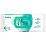Pampers Aqua Pure Baby Wipes 48 pcs image