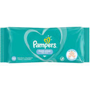 Pampers Fresh Clean Baby Wipes 52 pcs image