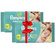 Pampers Taped Diapers S Size (4-8 kg) 05 Pcs image