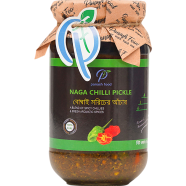 Panash Food Naga Chilli Pickle (Bombay Moricher Achar) - 400 gm
