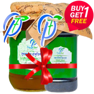 Panash Food Sundarbans Natural Honey 500 gm (Buy 1 Get 1 Black Seed (Kalojira) - 100 gm FREE) image