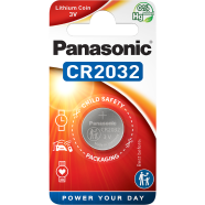 Panasonic CR2032 3V Button Cell Battery For Watch Or Computer - 1Pcs image