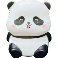 Panda LED Night Light Living Room Cute Panda Plastic Lamp Bedside Decor Creative Kids Night Light Birthday Gift Cake Decor image