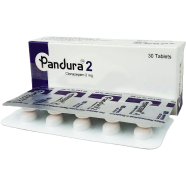 Pandura 2 mg Tablet 10's Strip image