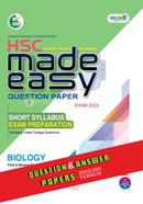 Panjeree Biology 1st and 2nd Papers - HSC 2023 Test Papers Made Easy (Question + Answer Paper) - English Version image