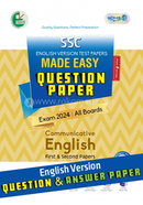 Panjeree Communicative English First and Second Papers - SSC 2024 Test Papers Made Easy (Question Answer Paper) - English Version image