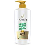 Pantene Advanced Hair Fall Solution 2 in 1 Anti Hair Fall Silky Smooth Shampoo And Conditioner for Women 650 ML image