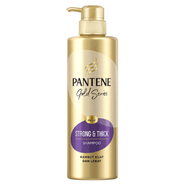 Pantene Gold Series Strong and Thick Shampoo Smoothen Hair 450ml image