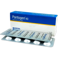 Pantogen 40 mg Tablet-10's Strip image