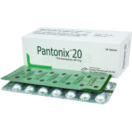 Pantonix 20 mg 14's Strip Tablet image