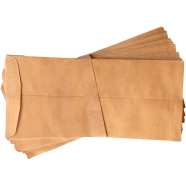 Paper Envelope (Khaki Kham) - 50 Pcs