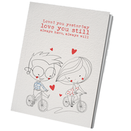 Paper Tree Notebook Sketchbook Drawing Sketchpad- Loved you yesterday.. image
