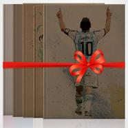 Paper Tree Vintage Note Book Drawing Sketchpad- Messi Series image