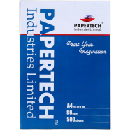 Papertech Offset Paper, A4, 80 GSM (Pack of 500 Sheets) image