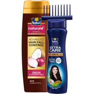 Parachute Anti Hair-Fall Bundle – Extra Care Oil 150ml and Naturale Advanced Shampoo 175ml image