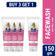 Parachute SkinPure Goat Milk Brightening Facewash (Glow) 50gm (Buy 3 Get 1 Free) image