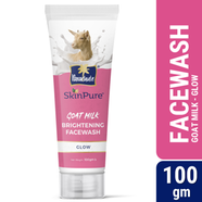 Parachute SkinPure Goat Milk Brightening Facewash (Glow) 100gm image
