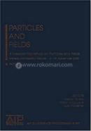 Particles and Fields image