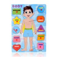 Parts of Body Wooden Puzzle Toy image